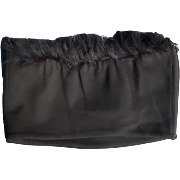 NWT superdown Olivia Strapless Top in Black - Picture 3 of 7